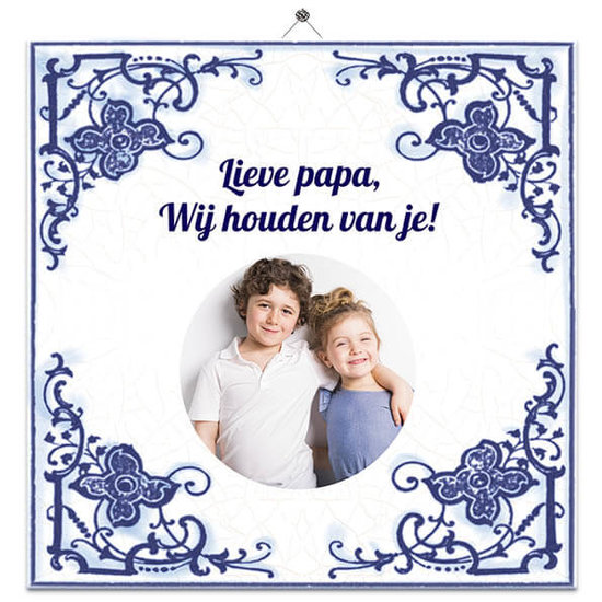 Delfts Blauw nr.23 met foto