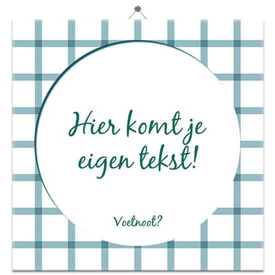 Truttig tegeltje (nr. 124)