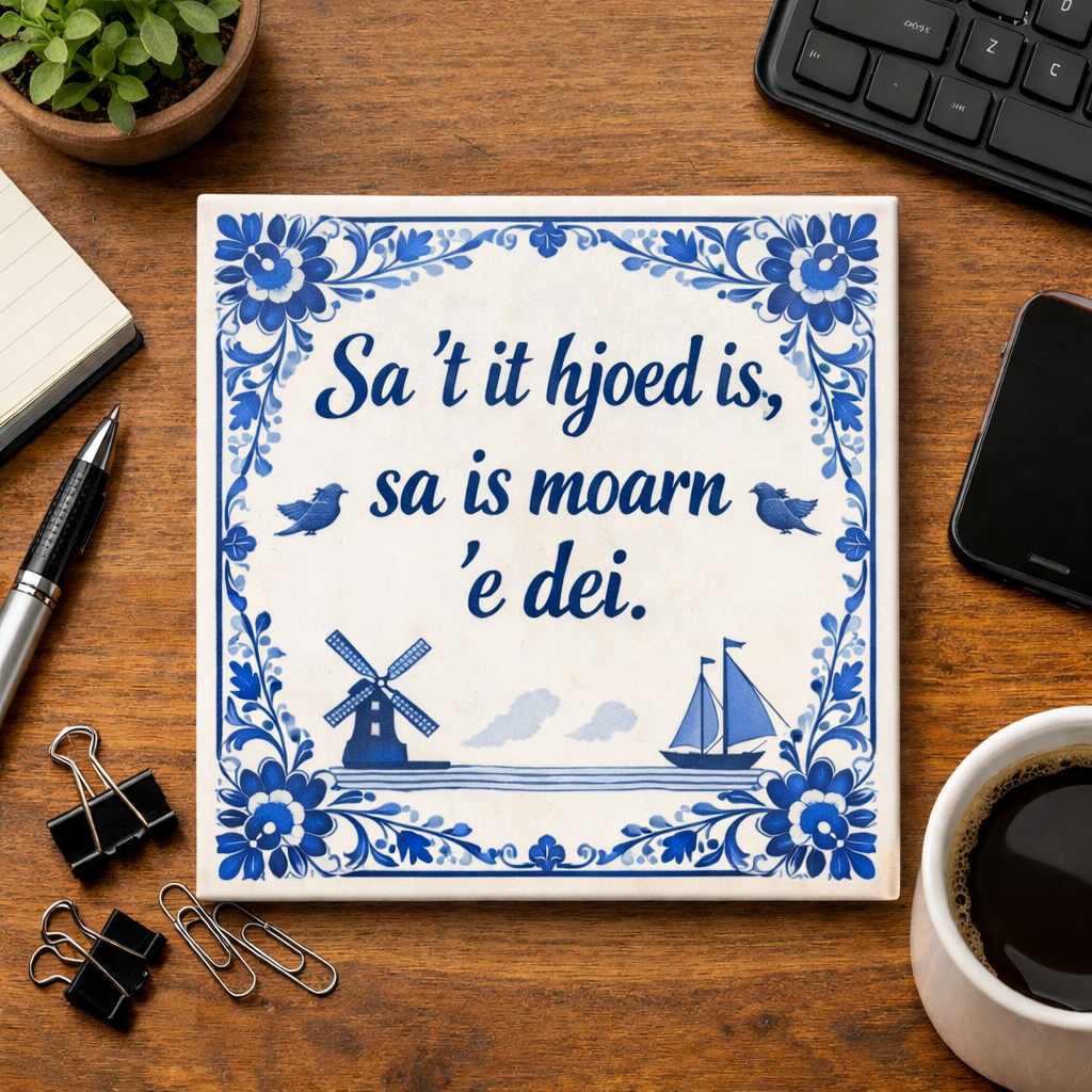 15 Prachtige & Inspirerende Friese spreuken voor op een tegeltje