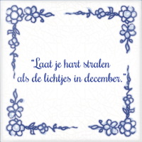 15 Prachtige Kerstwensen voor vrienden op een tegeltje