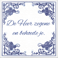 Christelijke nieuwjaarswensen voor op een tegeltje