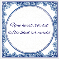 Originele kerst teksten voor een kleinkind