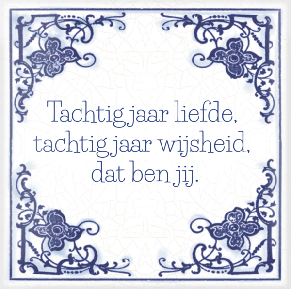 21 Hartverwarmende verjaardagswensen 80 jaar