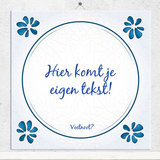 Tegeltje Blauw (nr.59)