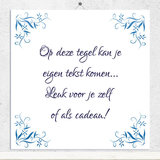 Delfts Blauw tegeltje (nr.110)