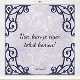 Natuursteen tegeltje (nr.102)