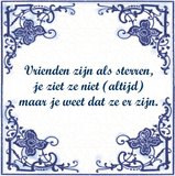 Tegeltje met spreuk 3