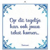 Tegeltje Blauw (nr. 37)