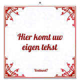 Tegeltje Rood (nr.54)
