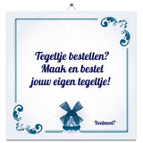 Tegeltje Blauw (nr.56)