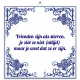 Tegeltje met spreuk 3