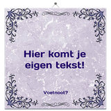 Natuursteen tegeltje (nr. 105)