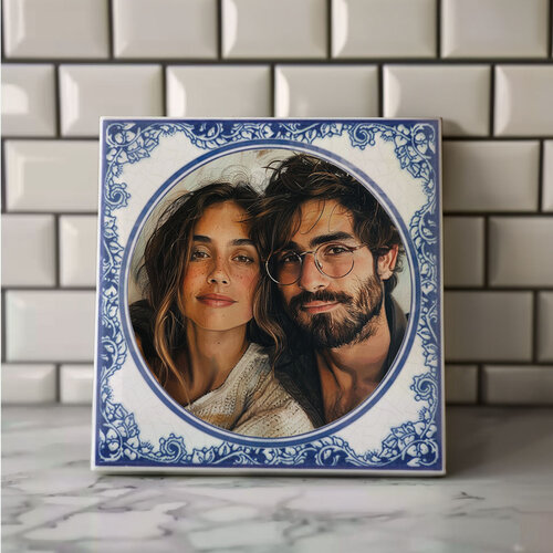 Delfts Blauw tegeltje nr. 63