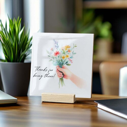 Tegeltje - Boeket Tegeltje - Boeket