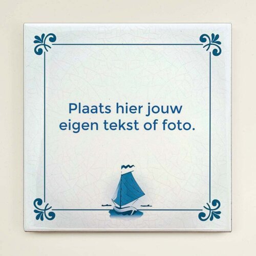 Zeil tegeltje Zeil tegeltje