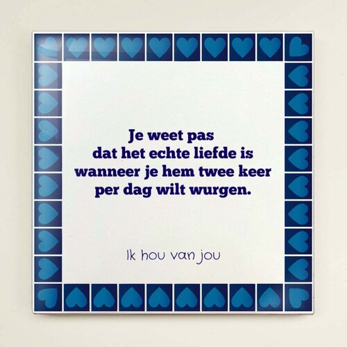 Valentijns tegeltje
