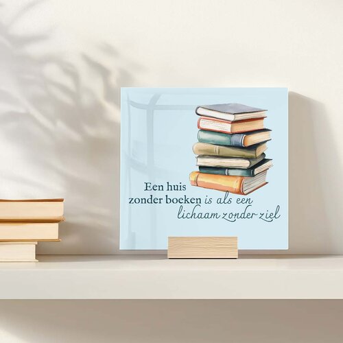 Tegeltje - Boeken Tegeltje - Boeken