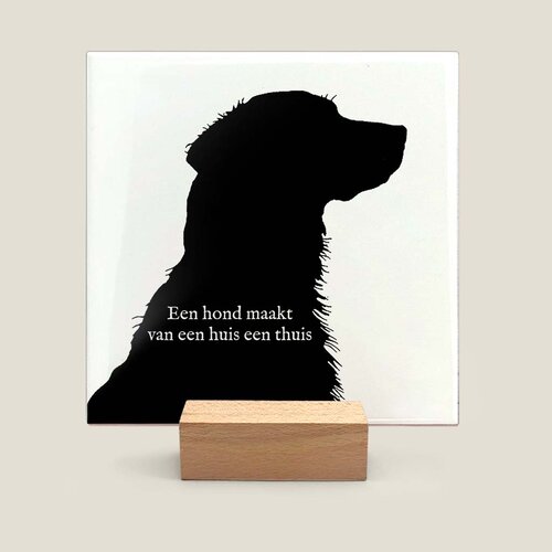Tegeltje - Hond Tegeltje - Hond