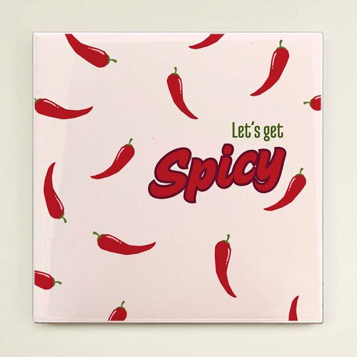 Tegeltje - Spicy