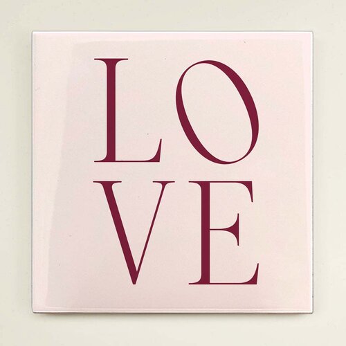 Tegeltje - LOVE