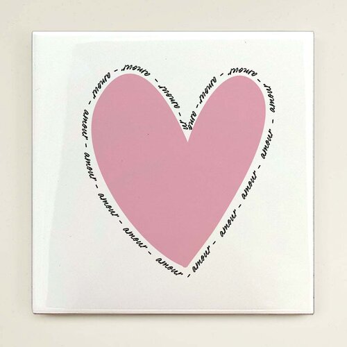 Tegeltje - Amour