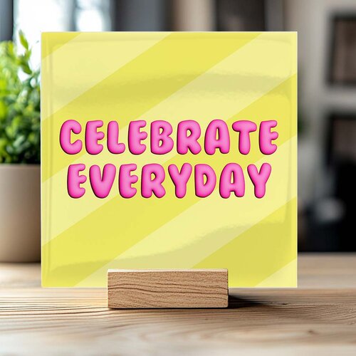 Tegeltje - Celebrate