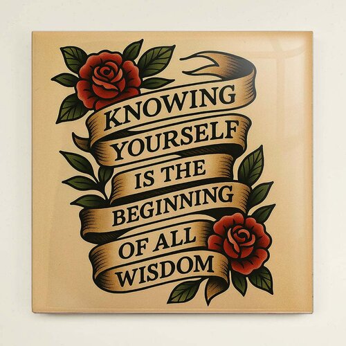 Tegeltje - Knowing yourself