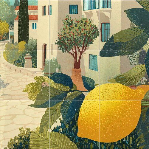 Tegeltableau Mediteriaans Tegeltableau Mediteriaans