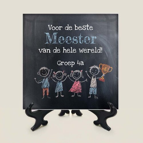 Tegeltje - Meester & Juf Tegeltje - Meester & Juf