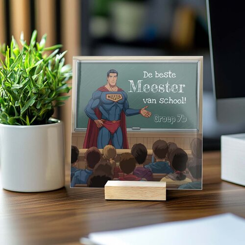 Tegeltje - Supermeester Tegeltje - Supermeester