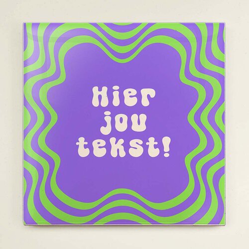 Tegeltje - Hippy Tegeltje - Hippy