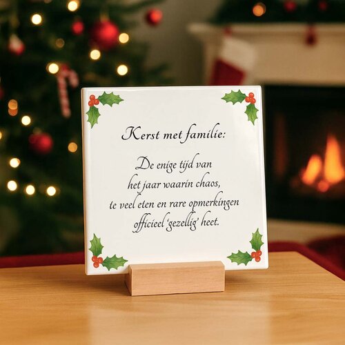 Tegeltje - Kerst