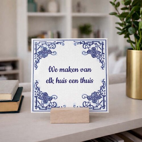 Delfts Blauw tegeltje nr. 23