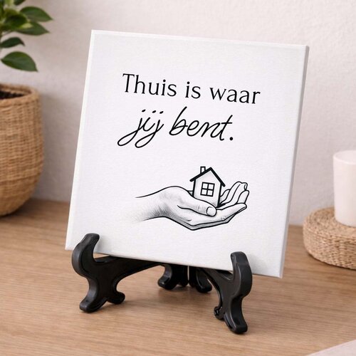 Housewarming tegeltje