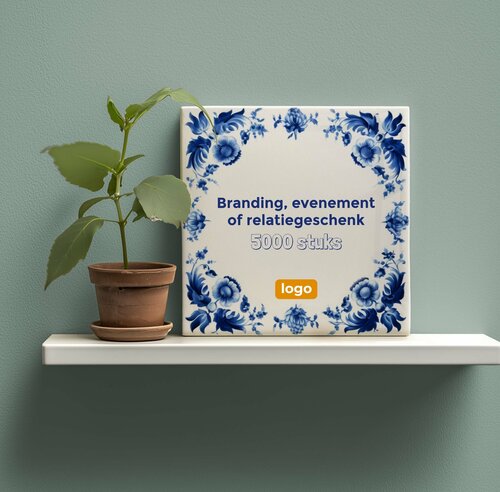 5000 tegeltjes met eigen ontwerp