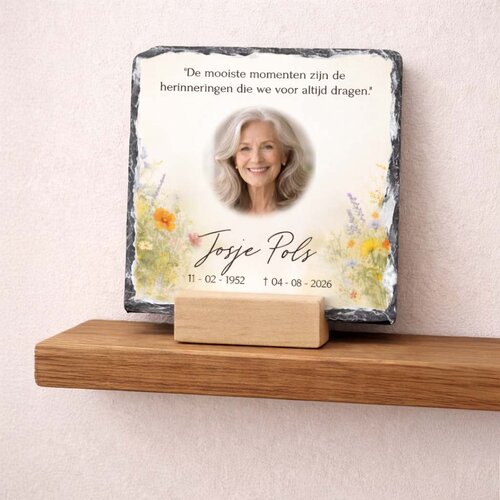 Gedenktegel eigen ontwerp