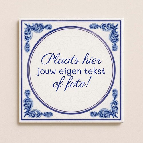 Delfts Blauw tegeltje
