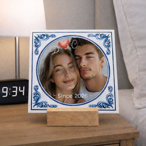 Delfts Blauw tegeltje