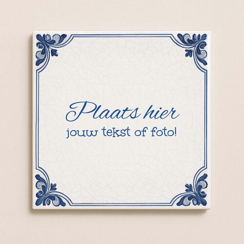 Delfts Blauw tegeltje