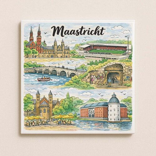 Maastricht tegeltje