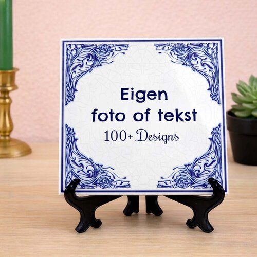 Delfts blauw tegeltje nr. 77