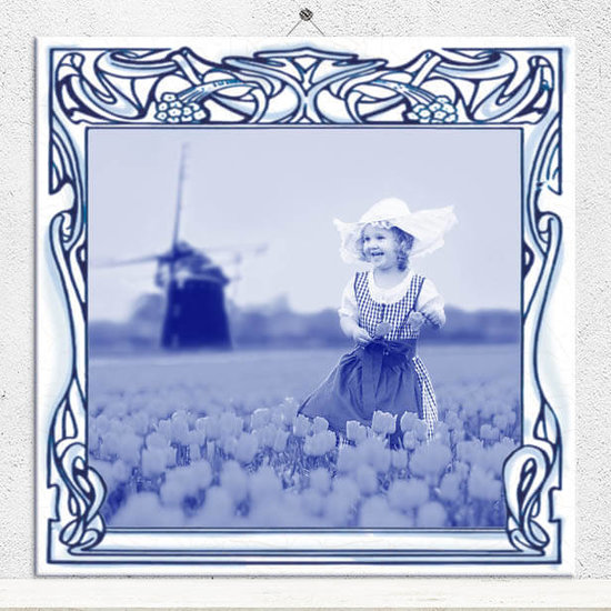 Delfts Blauw tegeltje (nr.20)