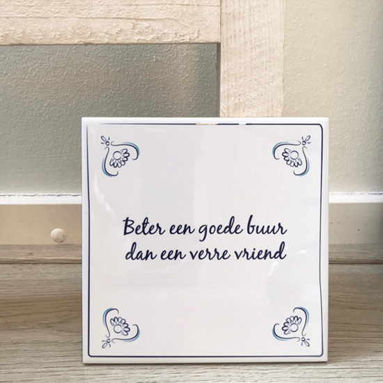 Delfts Blauw tegeltje (nr.3)