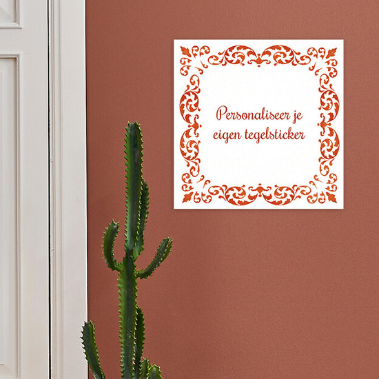 Tegelsticker rood (nr.57)