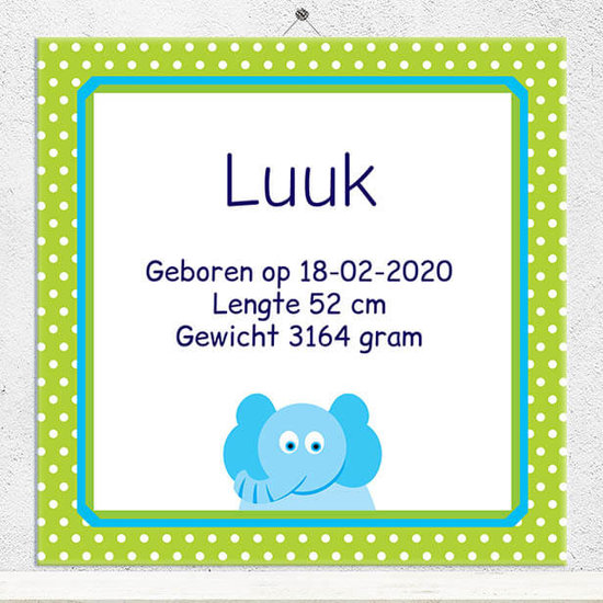 Geboorte jongen (nr.5)