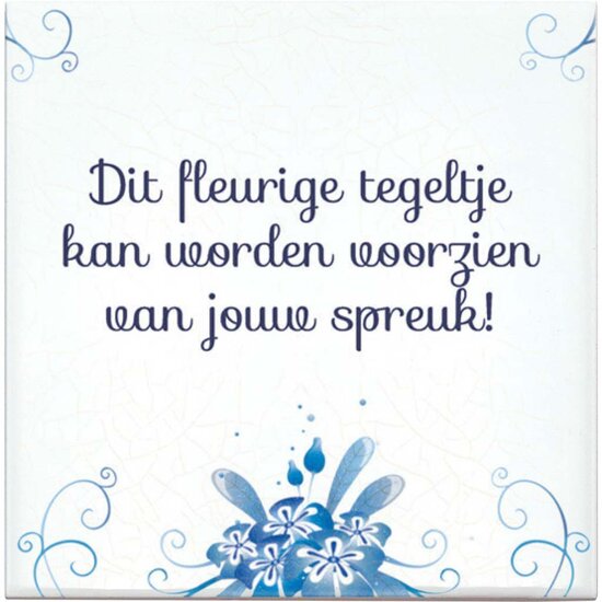 Delfts Blauwe bloemen (nr.29)