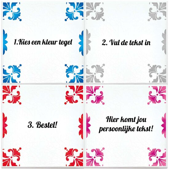 Tegeltje maken (nr.50)