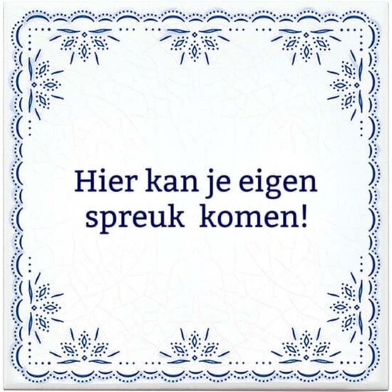 Delfts Blauw tegeltje (nr.22)