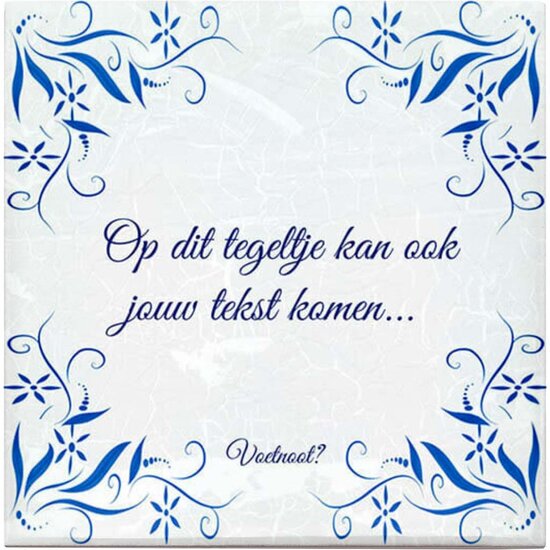 Natuursteen tegeltje