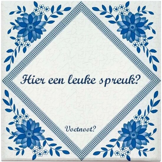 Antiek tegeltje (nr.4)